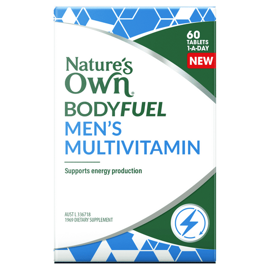 Nature's Own Bodyfuel Mens Multivitamin 60 Tablets - Cutprice Online
