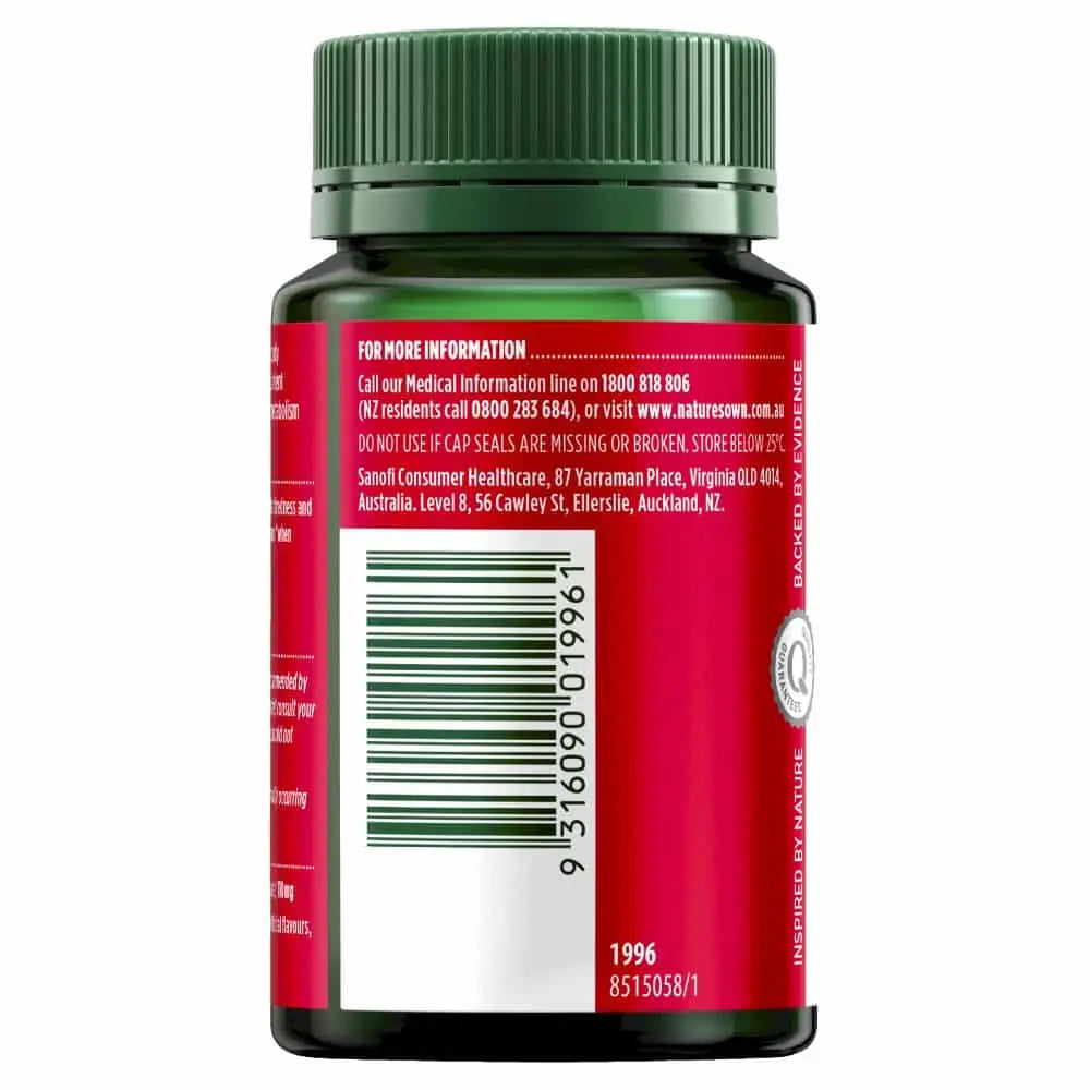 Nature's Own Magnesium Chelate 500mg 75 Capsules - Cutprice Online