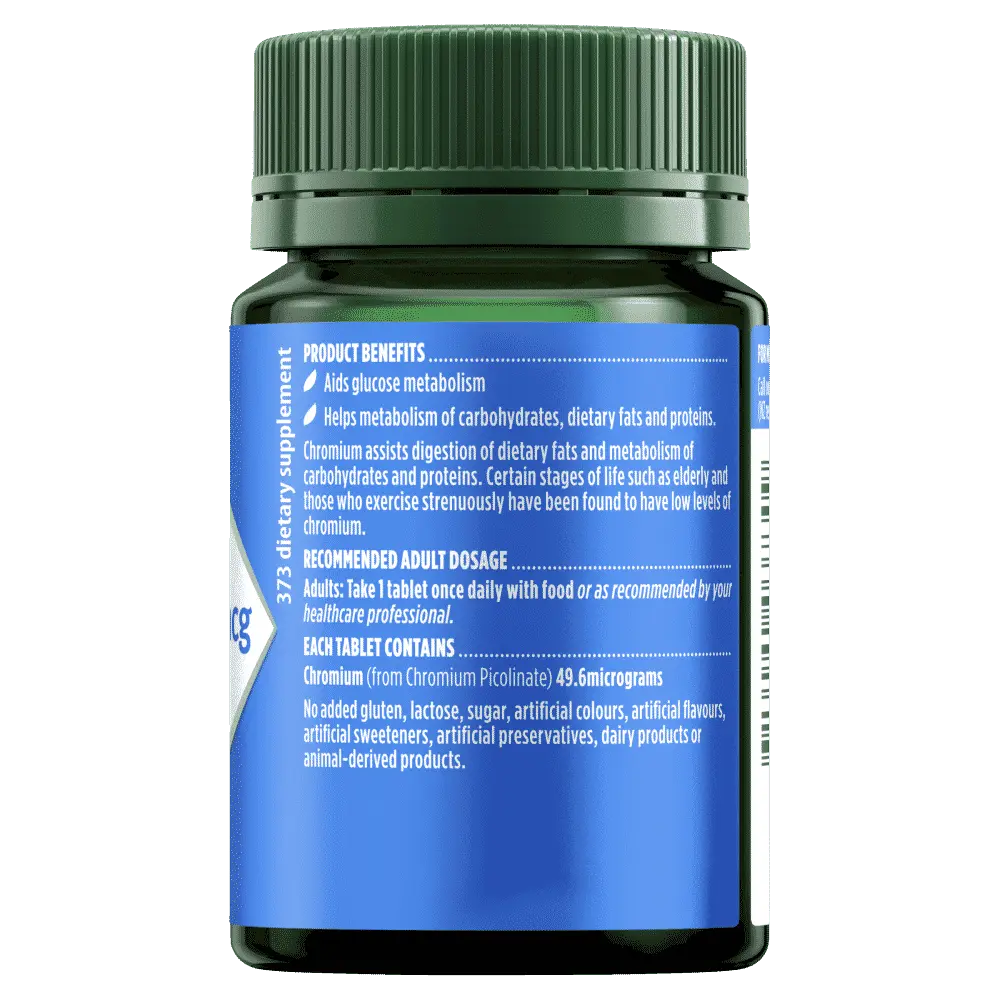 Nature’s Own Chromium Picolinate 400mcg 200 Tablets - Cutprice Online
