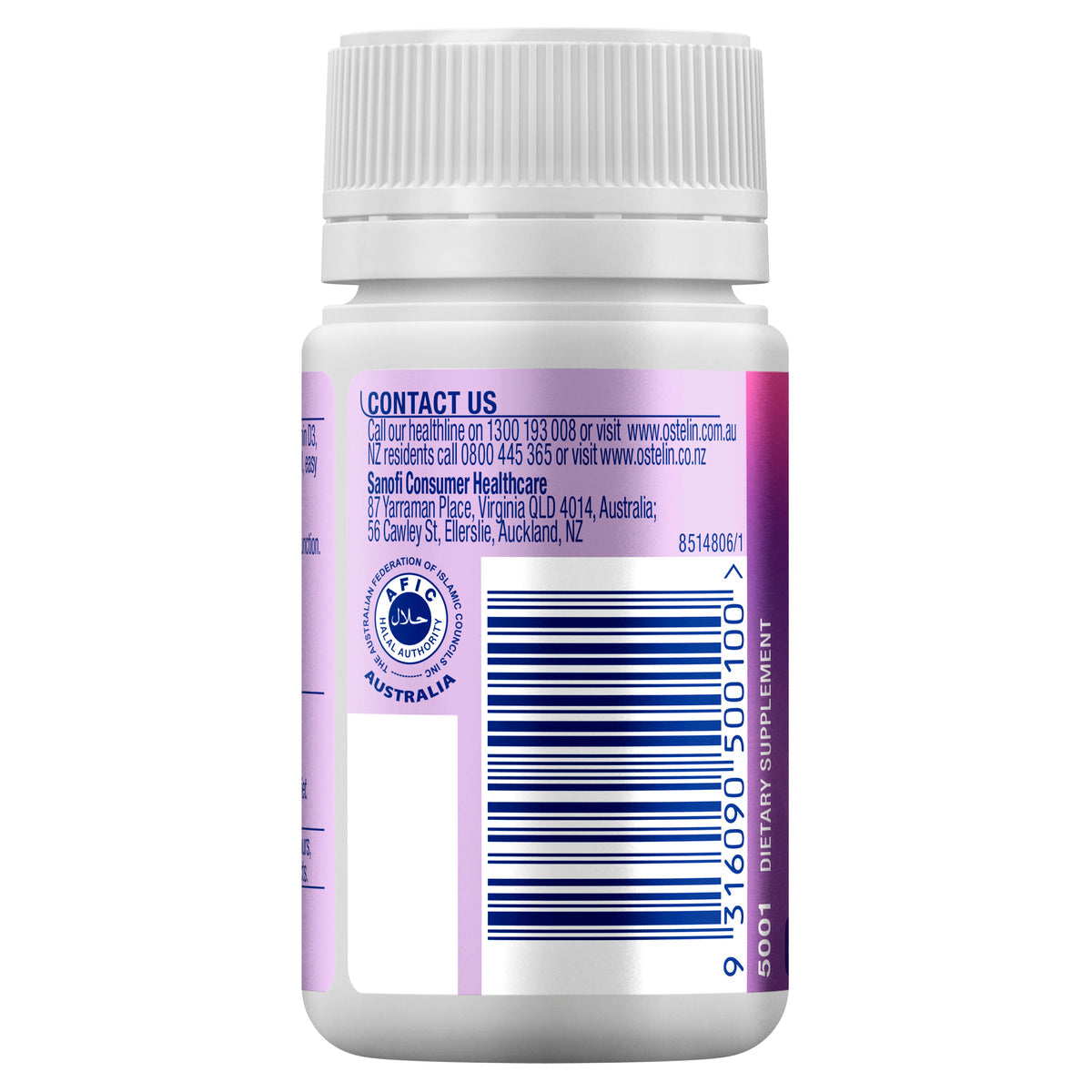 Ostelin Vitamin D3 1000IU 60 Capsules - Cutprice Online