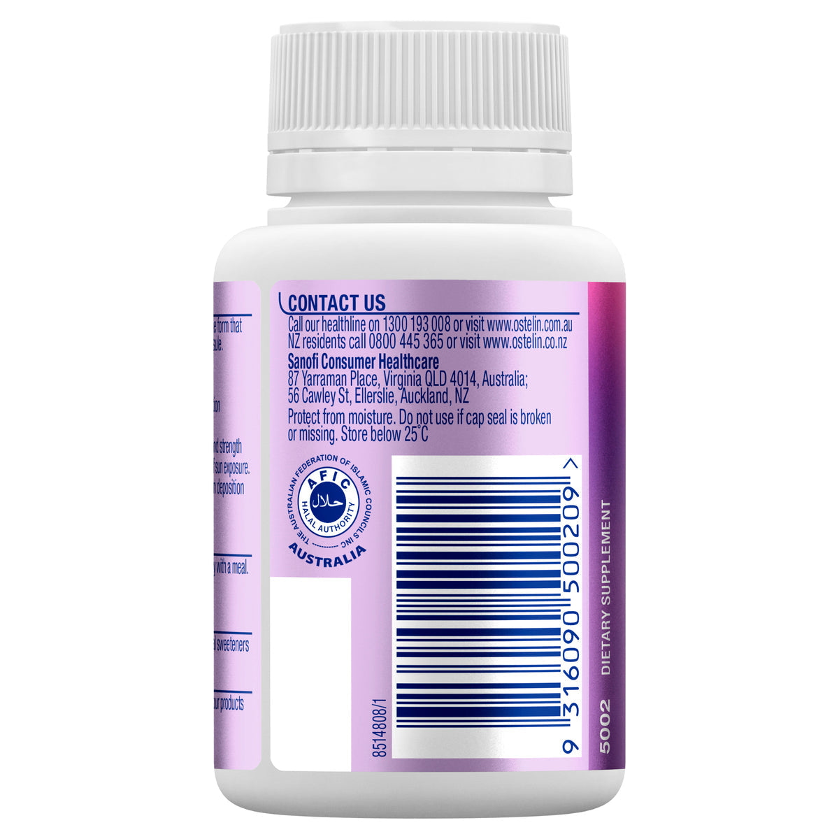 Ostelin Vitamin D3 1000IU 130 Capsules - Cutprice Online
