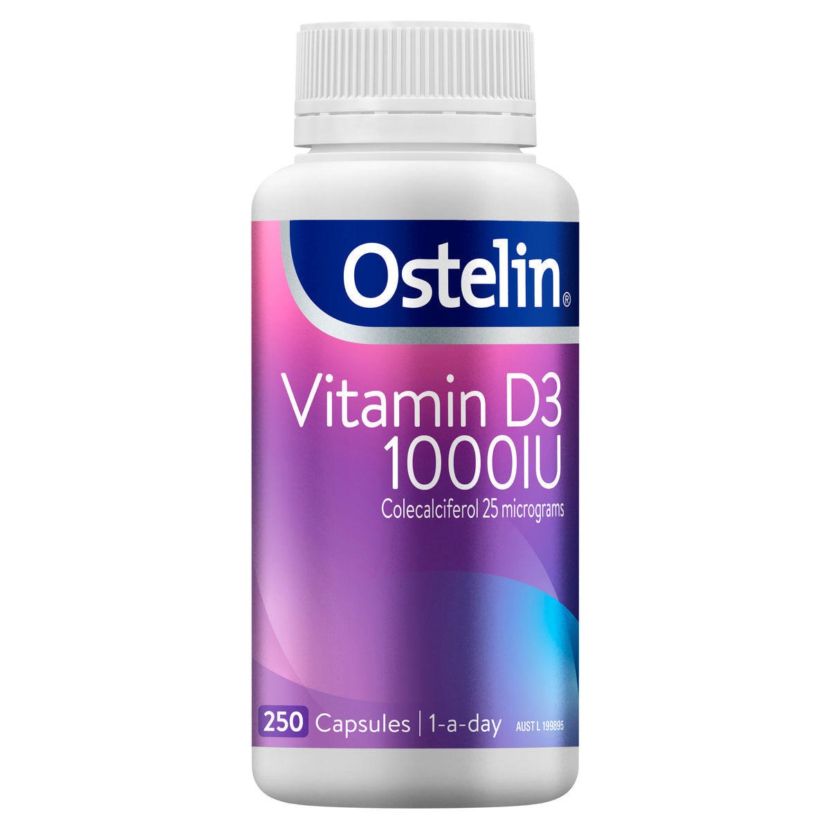OSTELIN Vitamin D3 1000IU 250 Capsules - Cutprice Online