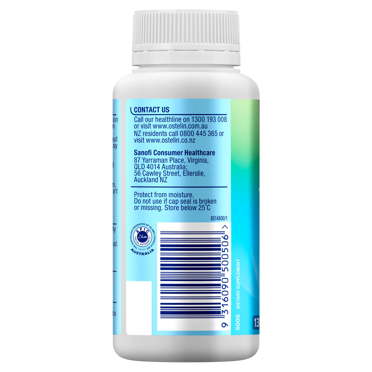 Ostelin Calcium & Vitamin D3 130 Tablets - Cutprice Online