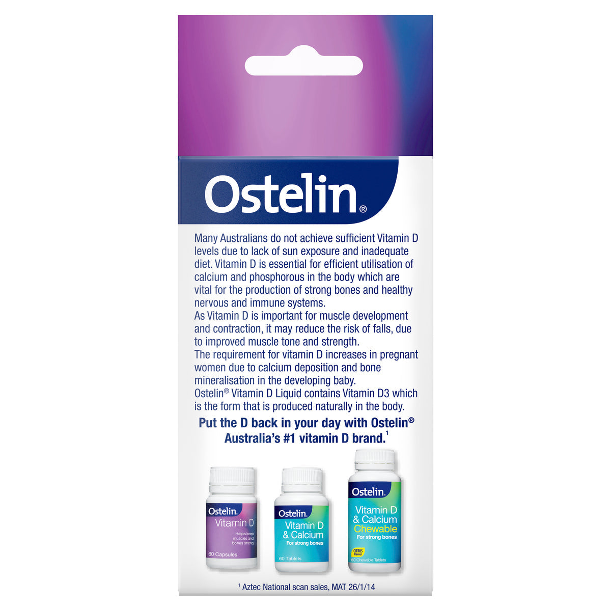 Ostelin Vitamin D (1000IU) Oral Liquid 50ml - Cutprice Online