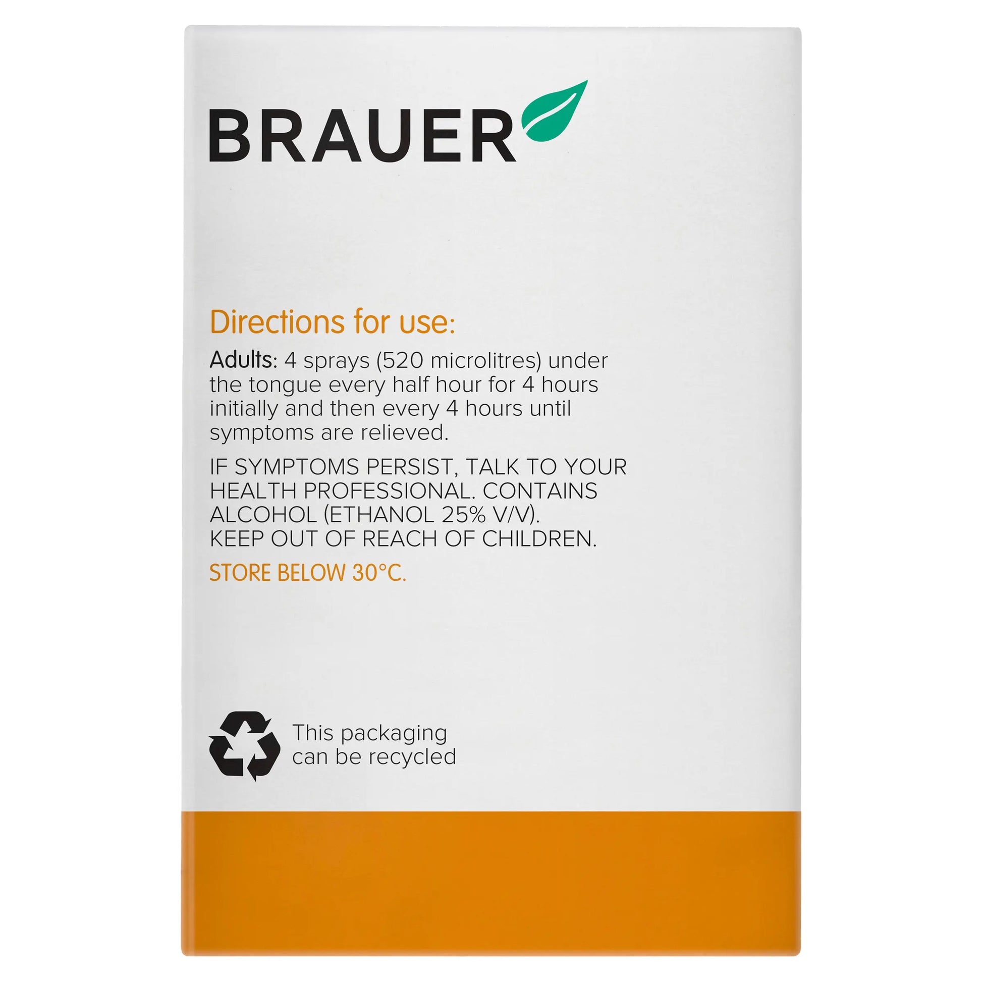 Brauer Arnicaeze Oral Spray 20ml BRAUER