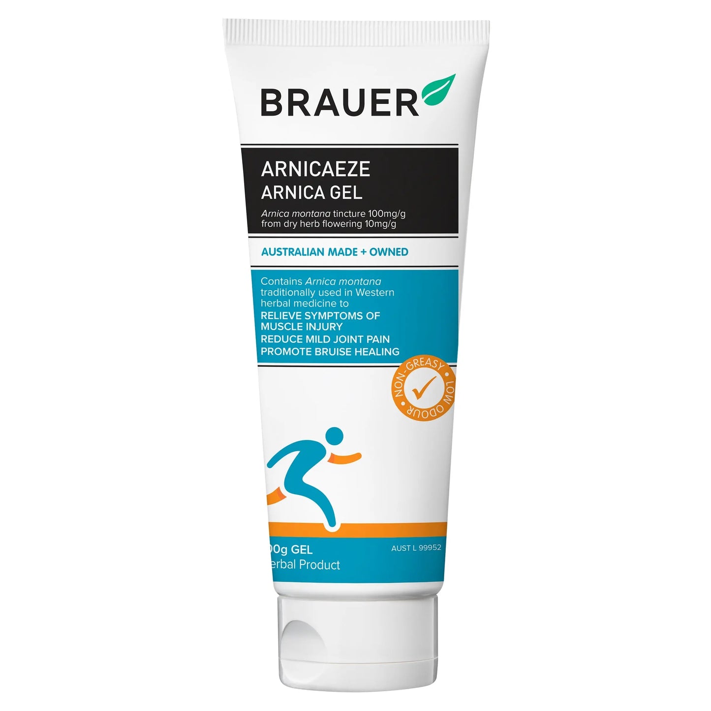 Brauer Arnica Sport Bruising Relief Gel - 100g BRAUER