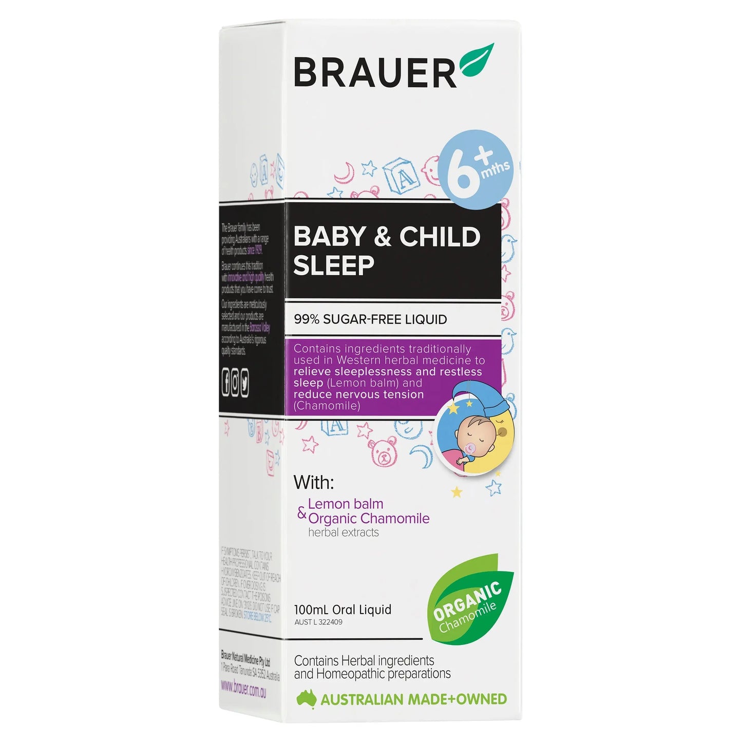 Brauer Baby & Child Sleep Oral Liquid 100ml BRAUER