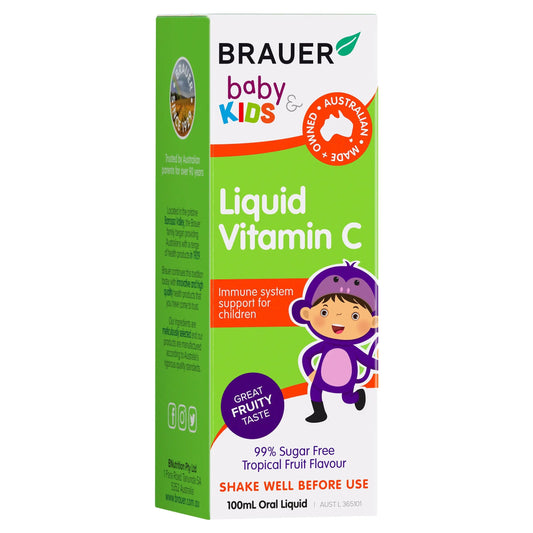 Brauer Baby & Kids Liquid Vitamin C 100ml BRAUER