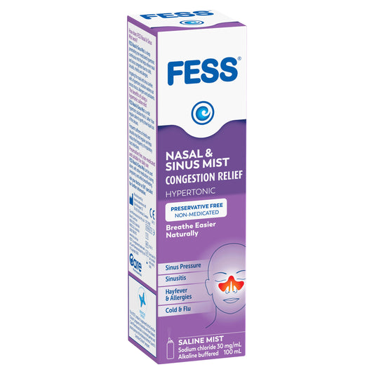 Fess Sinu Cleanse Nasal Irrigation Spray 100ml - Cutprice Online