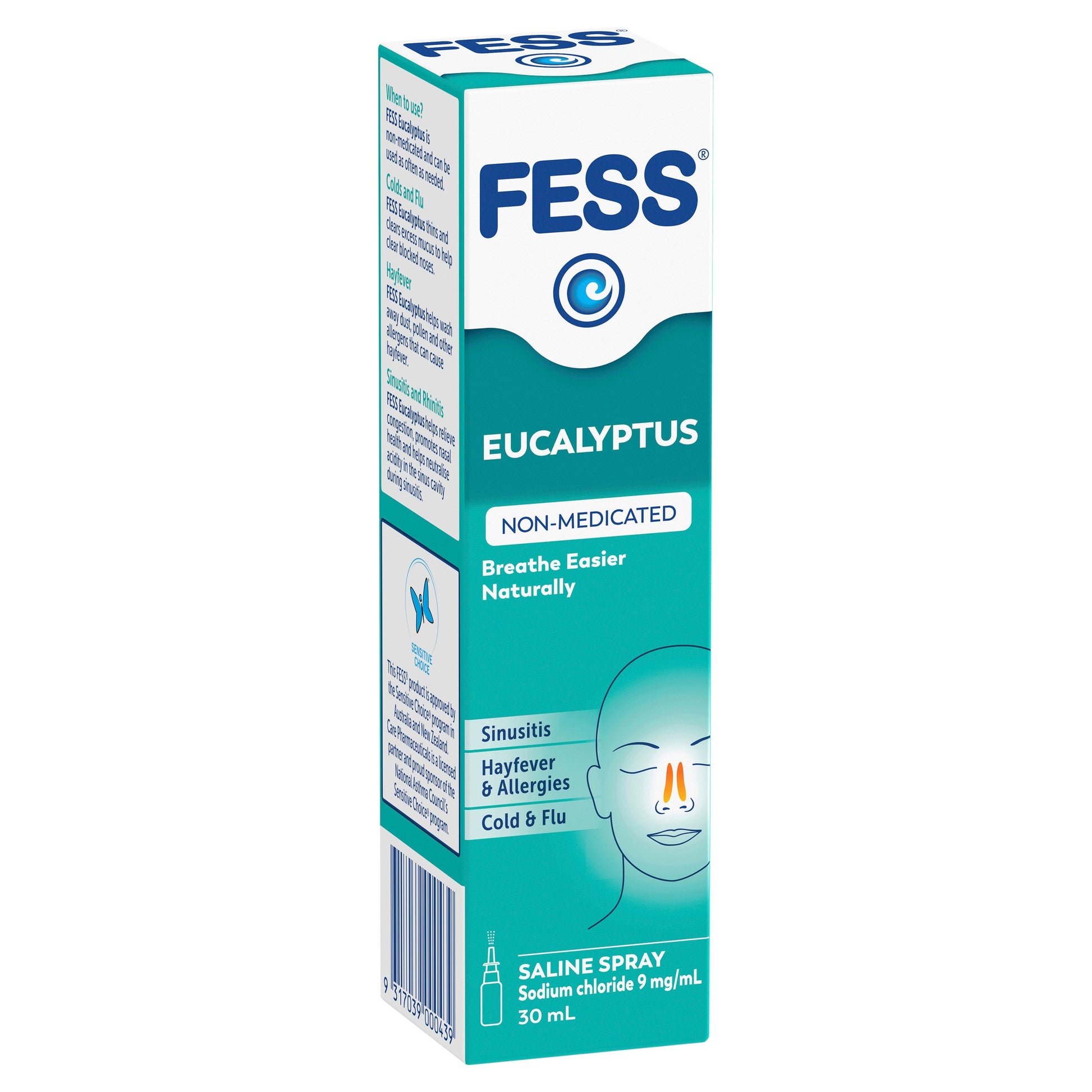 Fess Eucalyptus Nasal Spray 30ml - Cutprice Online