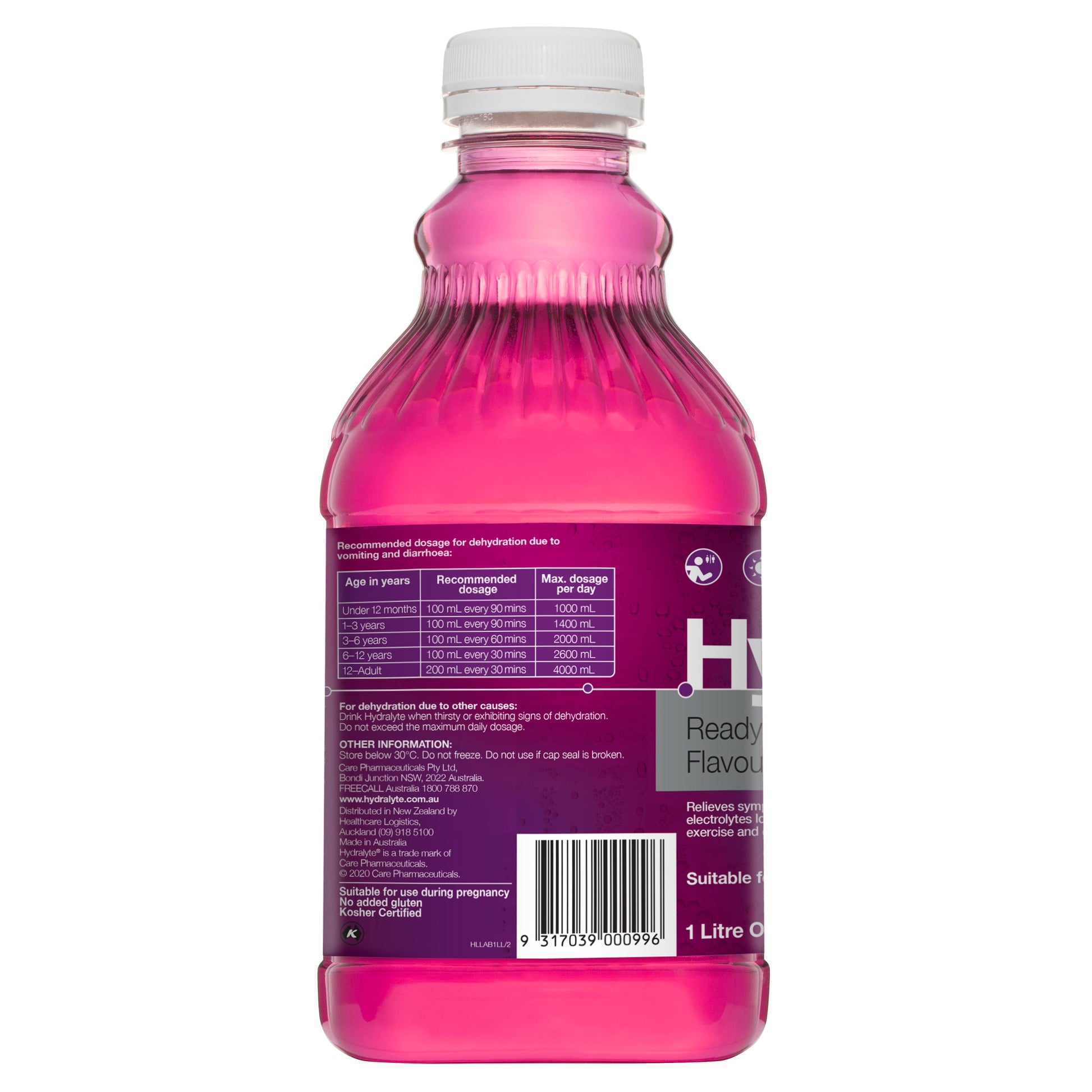 Hydralyte Liquid Apple Blackcurrant 1 Litre - Cutprice Online