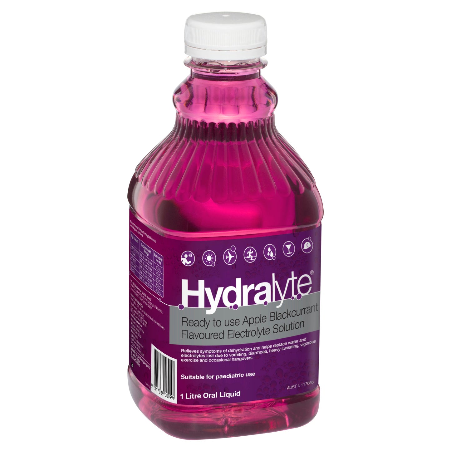 Hydralyte Liquid Apple Blackcurrant 1 Litre - Cutprice Online