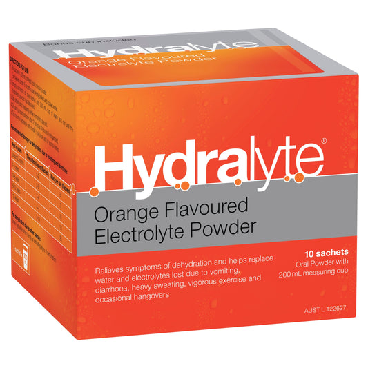 Hydralyte Powder Orange 5G X 10 - Cutprice Online
