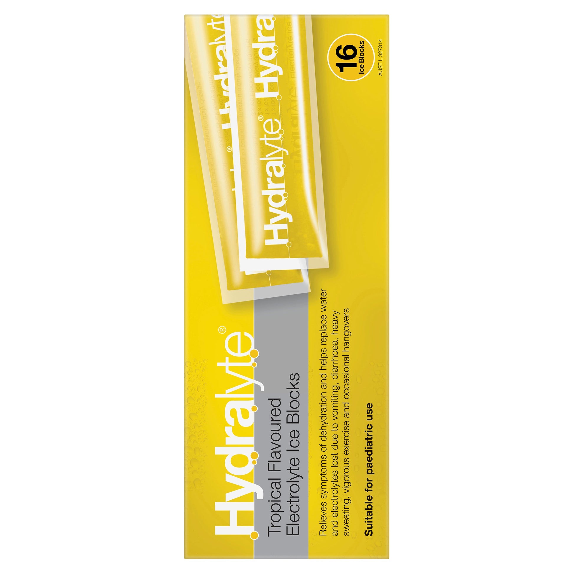 Hydralyte Electrolyte Ice Blocks Tropical 16 - Cutprice Online