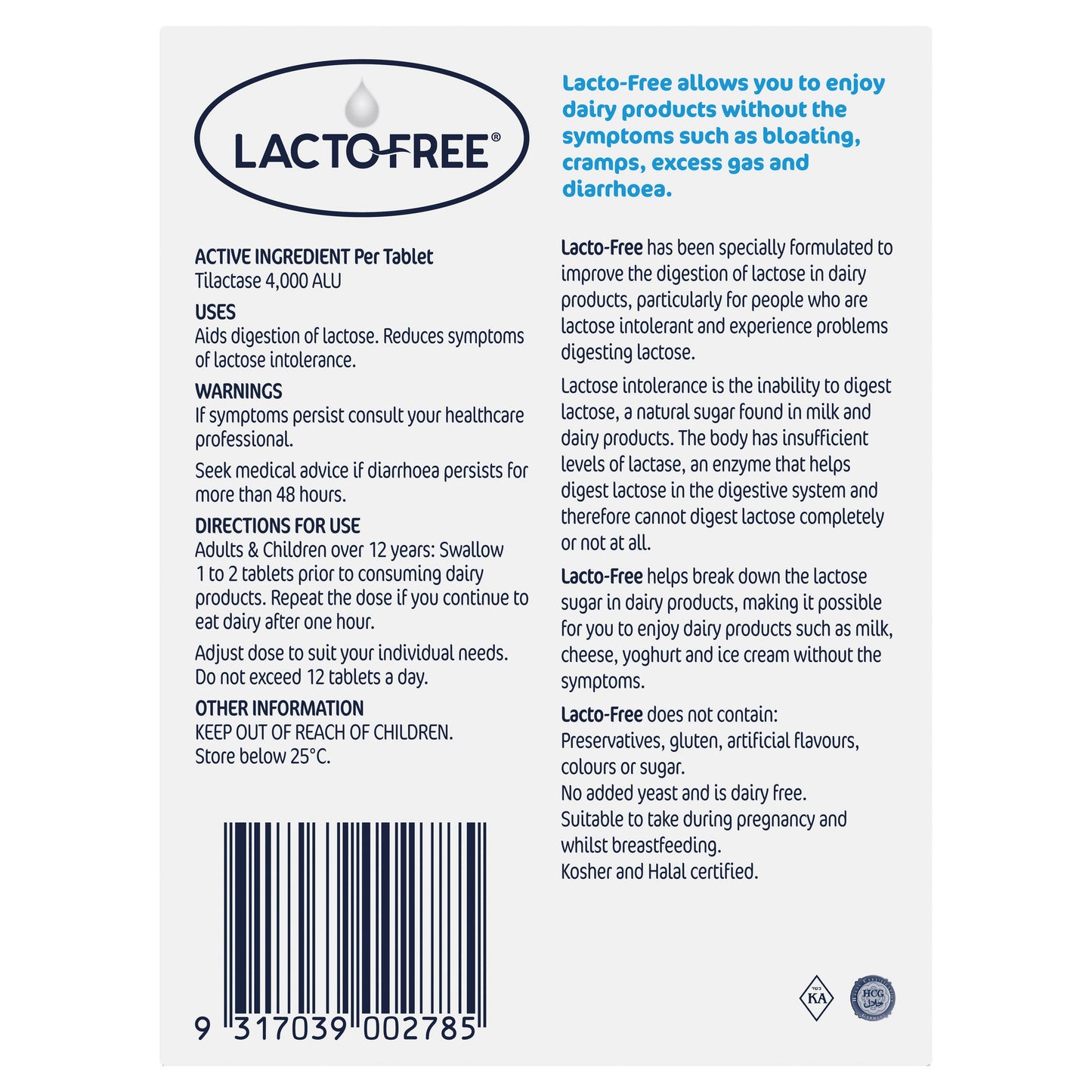 Lacto-Free 100 Tablets - Cutprice Online