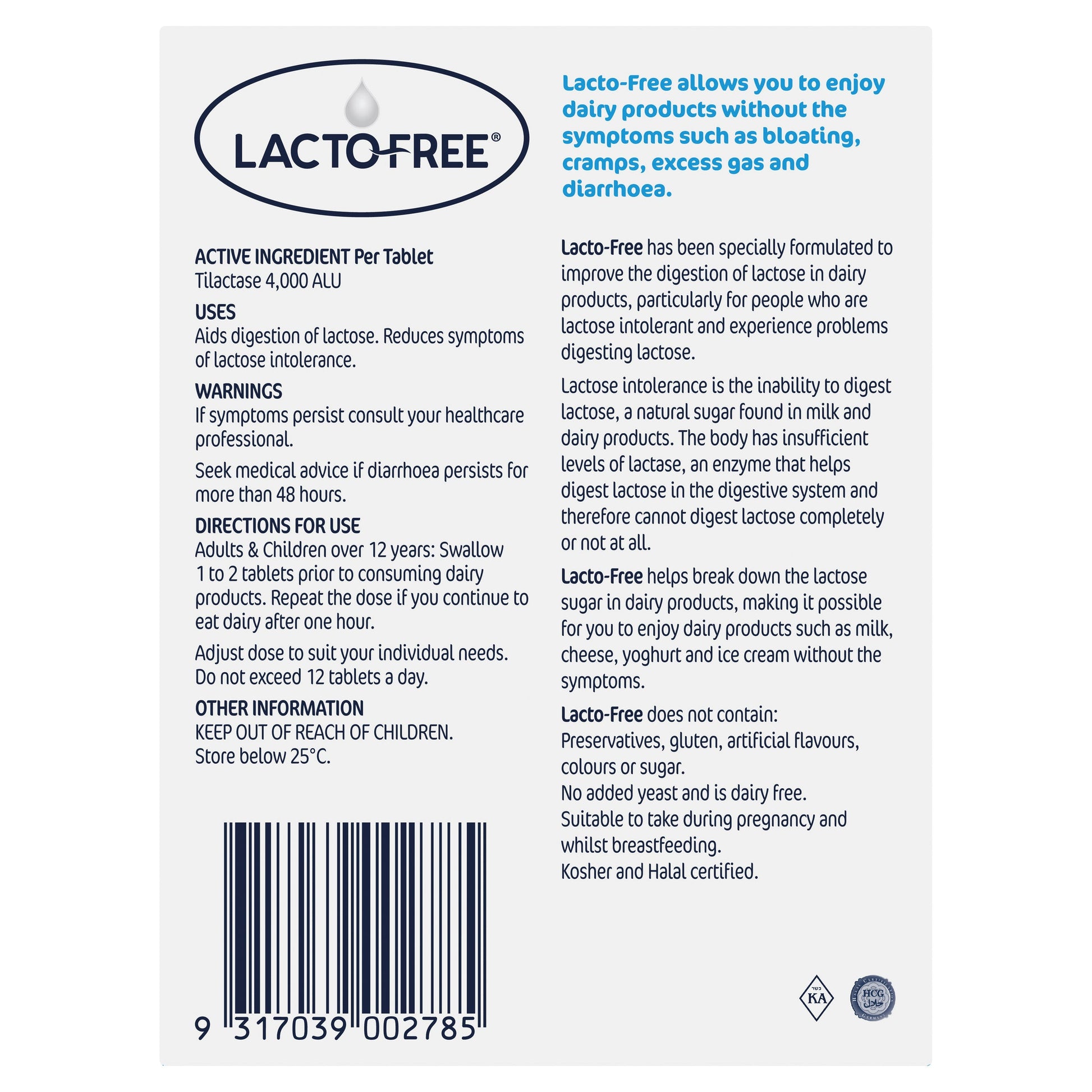 Lacto-Free 100 Tablets - Cutprice Online