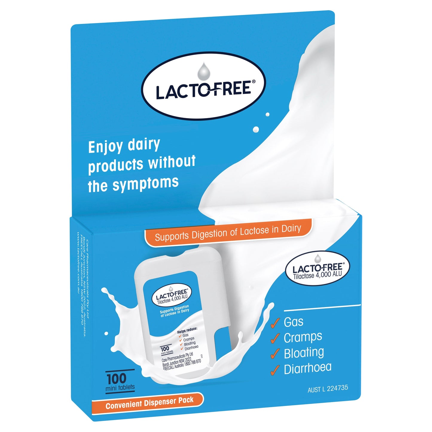 Lacto-Free 100 Tablets - Cutprice Online