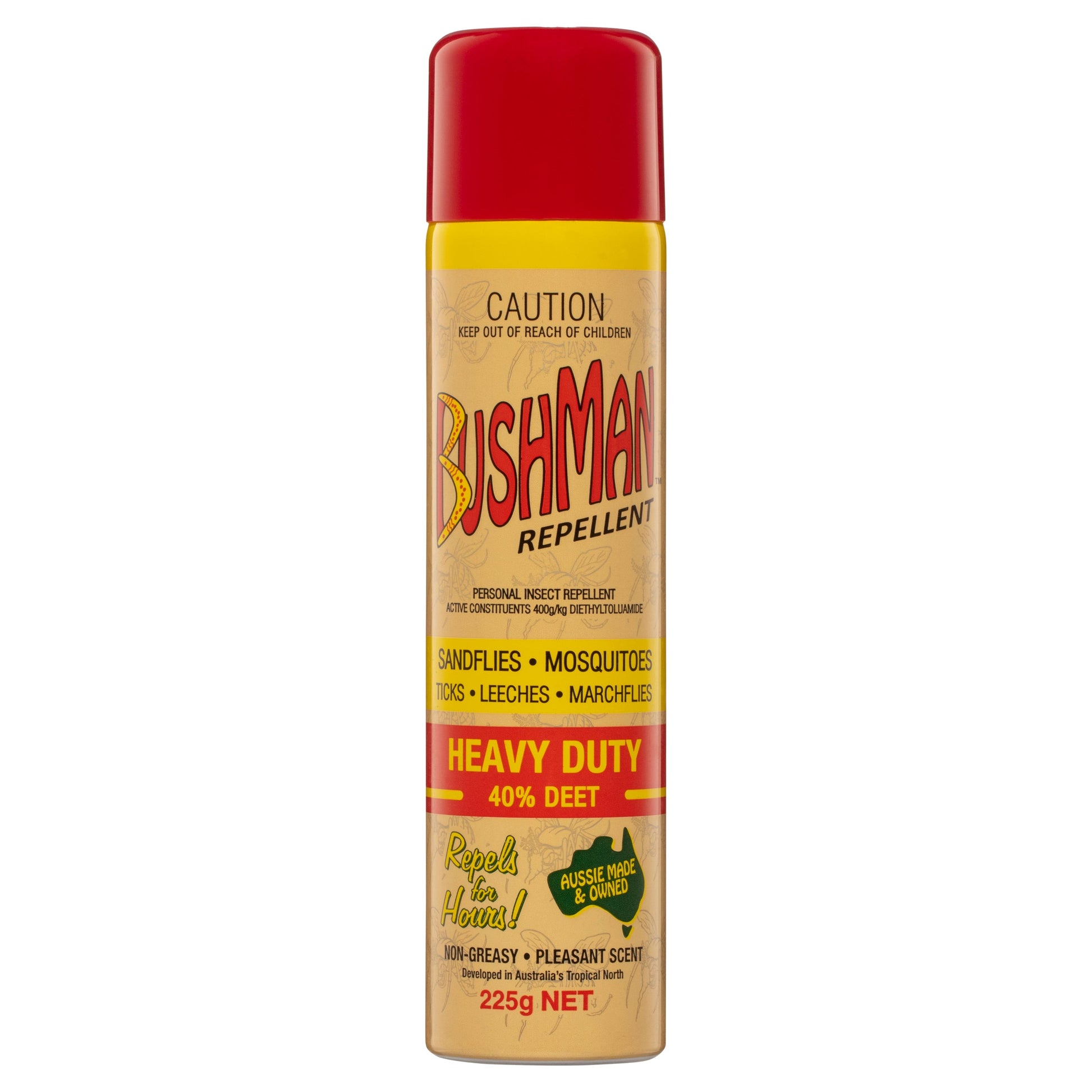 Bushman Heavy Duty Aerosol 225g - Cutprice Online
