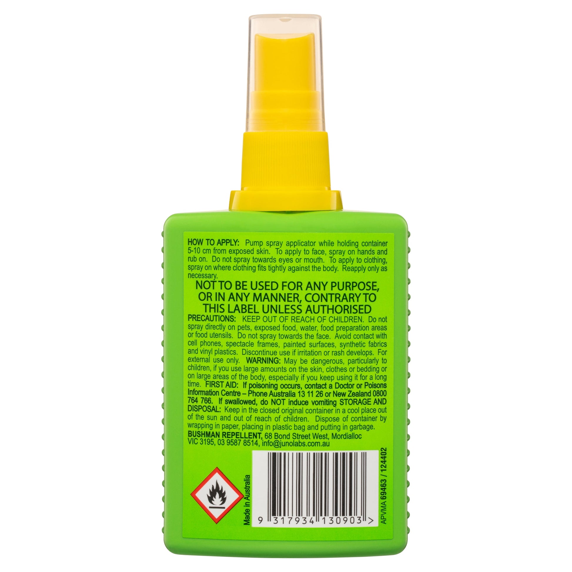 Bushman Plus UV Insect Repellent 100ml Pump Spray - Cutprice Online