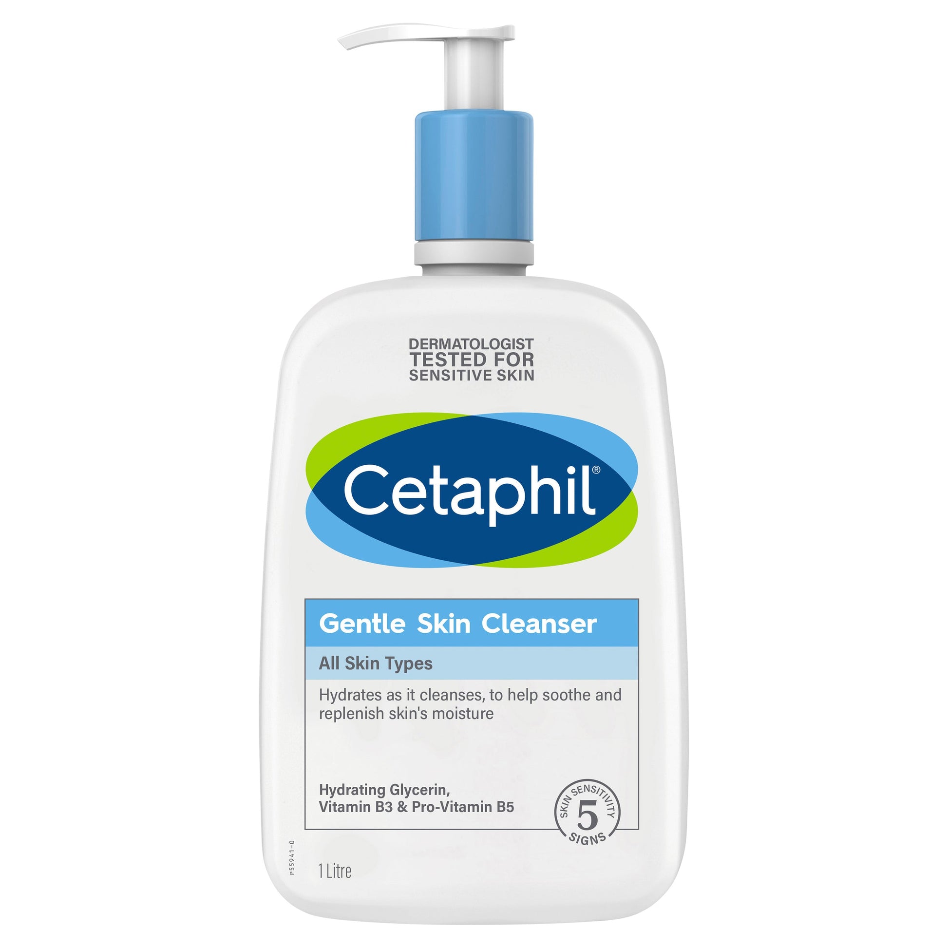 Cetaphil Gentle Skin Cleanser for Face & Body Care 1 Litre - Cutprice Online