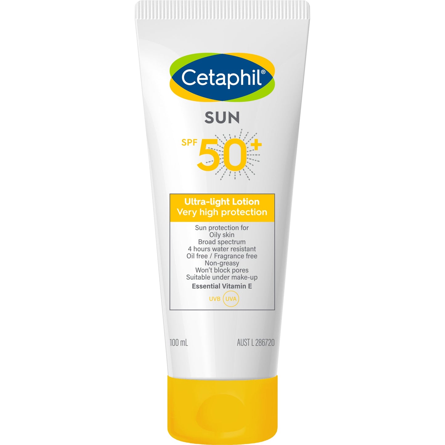 Cetaphil Sun SPF 50+ Ultra Light Lotion 100ml - Cutprice Online