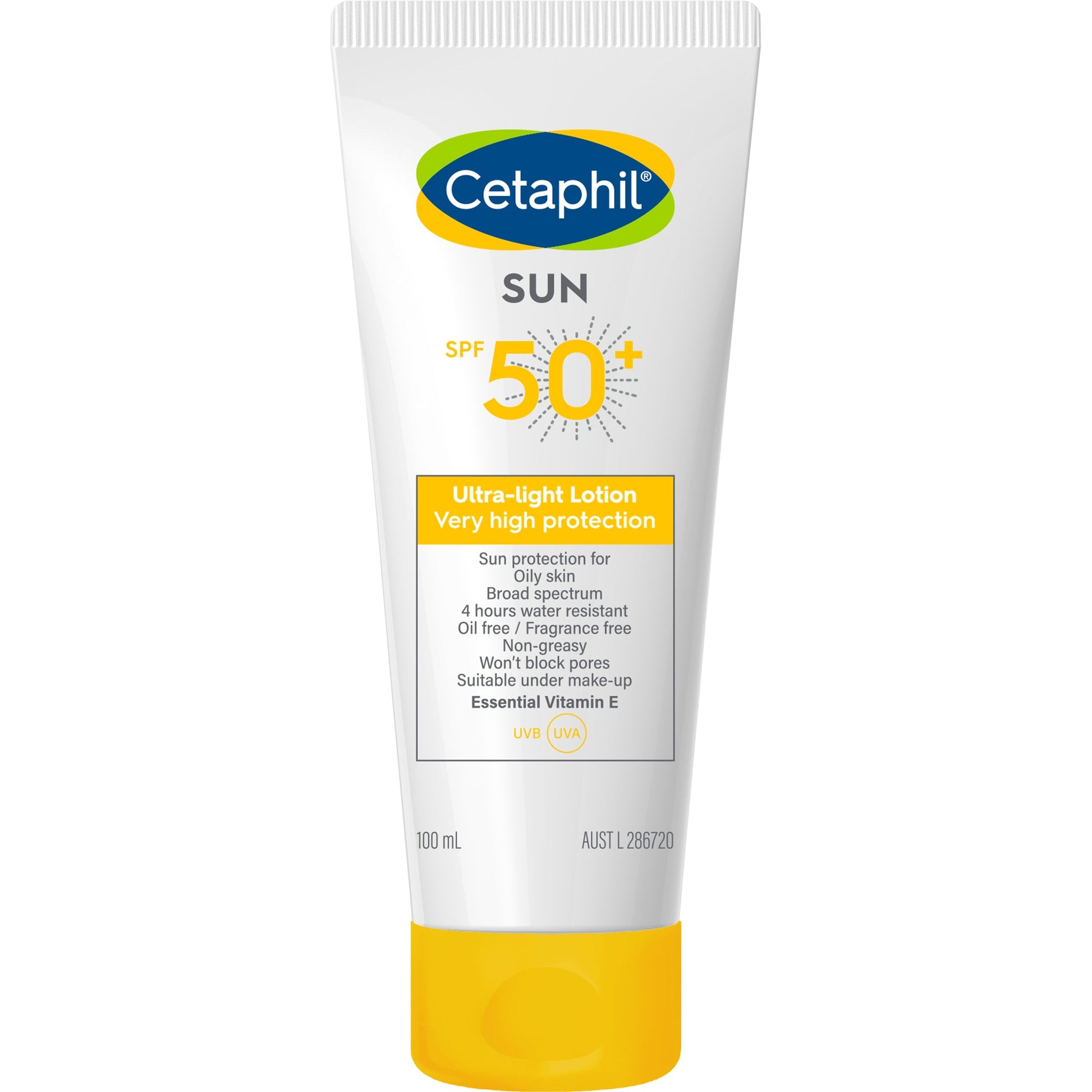 Cetaphil Sun SPF 50+ Ultra Light Lotion 100ml - Cutprice Online