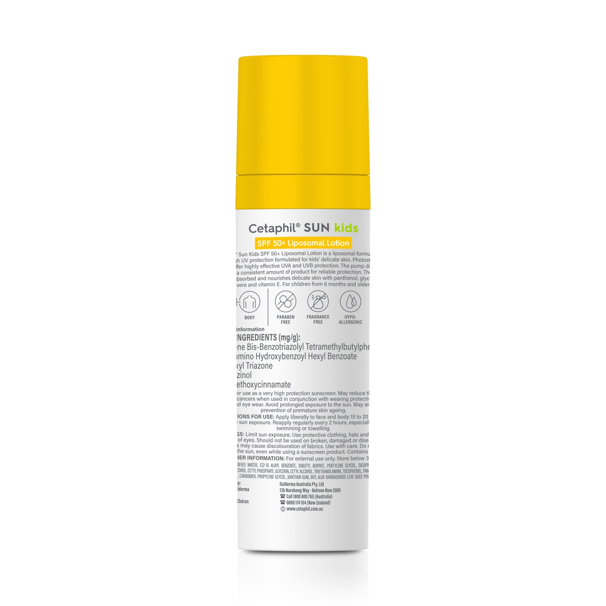 Cetaphil Suntivity Kids Liposomal Lotion SPF 50+ 150ml - Cutprice Online