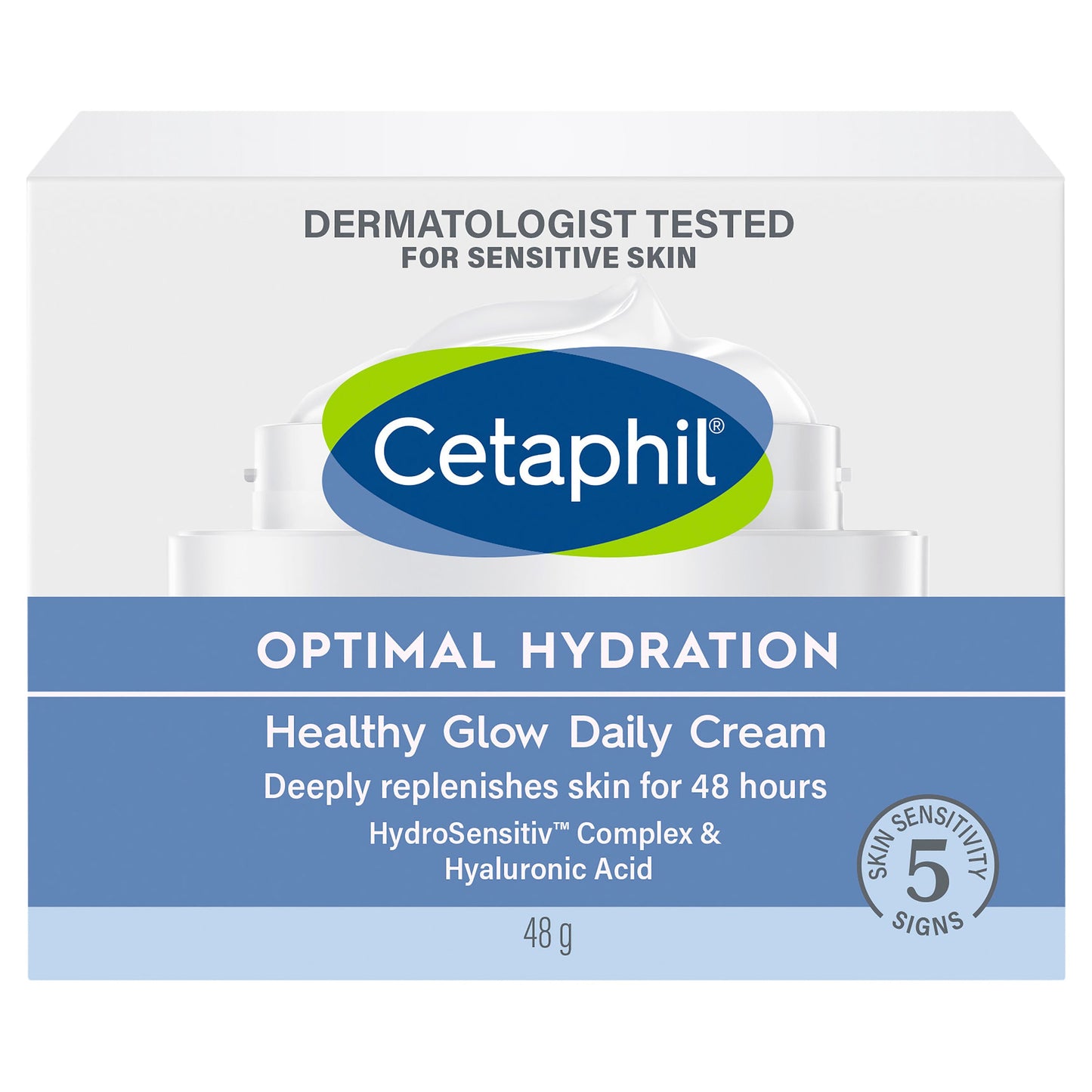 Cetaphil Optimal Hydration Healthy Glow Daily Cream 48g - Cutprice Online