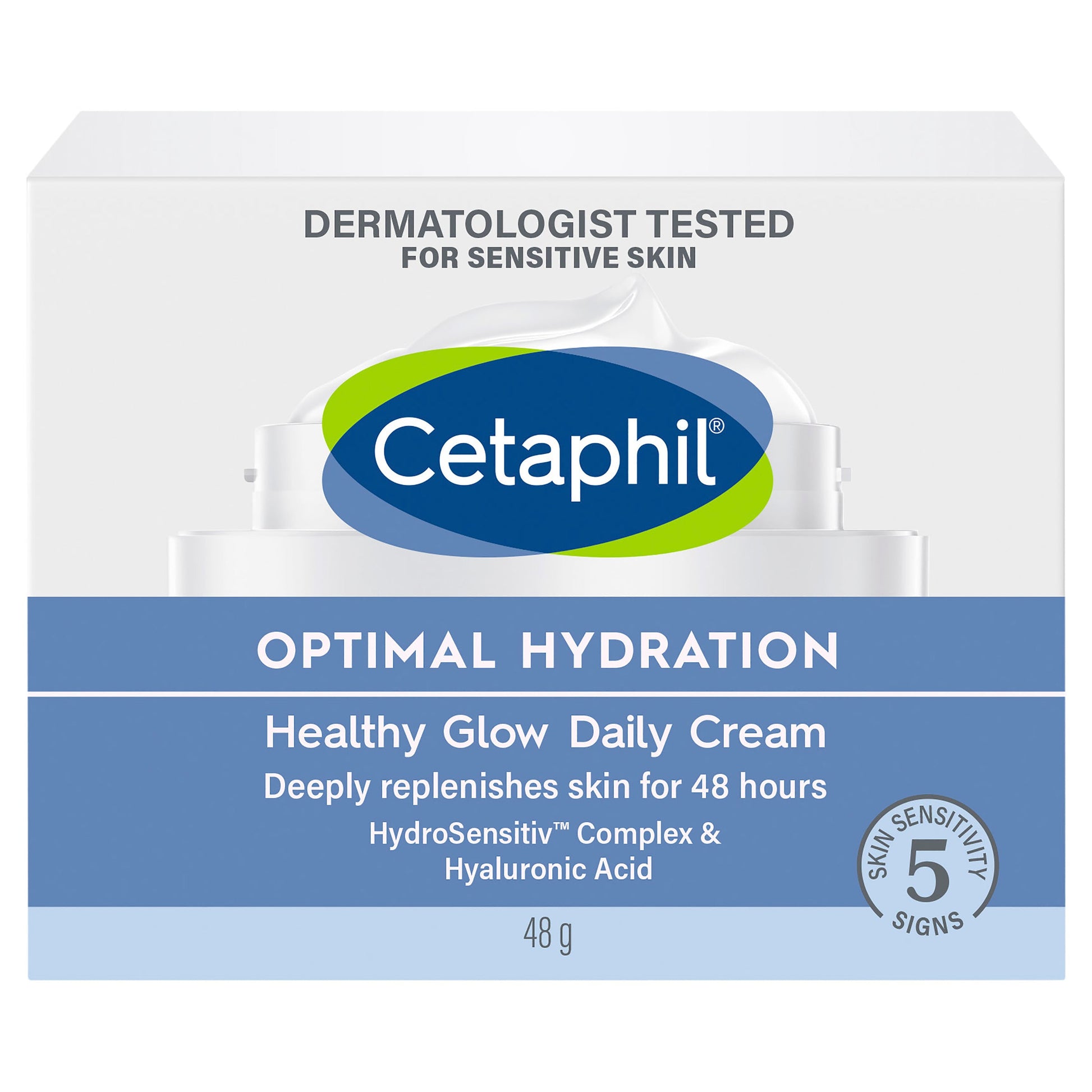 Cetaphil Optimal Hydration Healthy Glow Daily Cream 48g - Cutprice Online