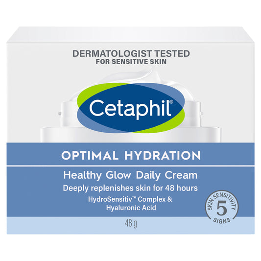 Cetaphil Optimal Hydration Healthy Glow Daily Cream 48g - Cutprice Online