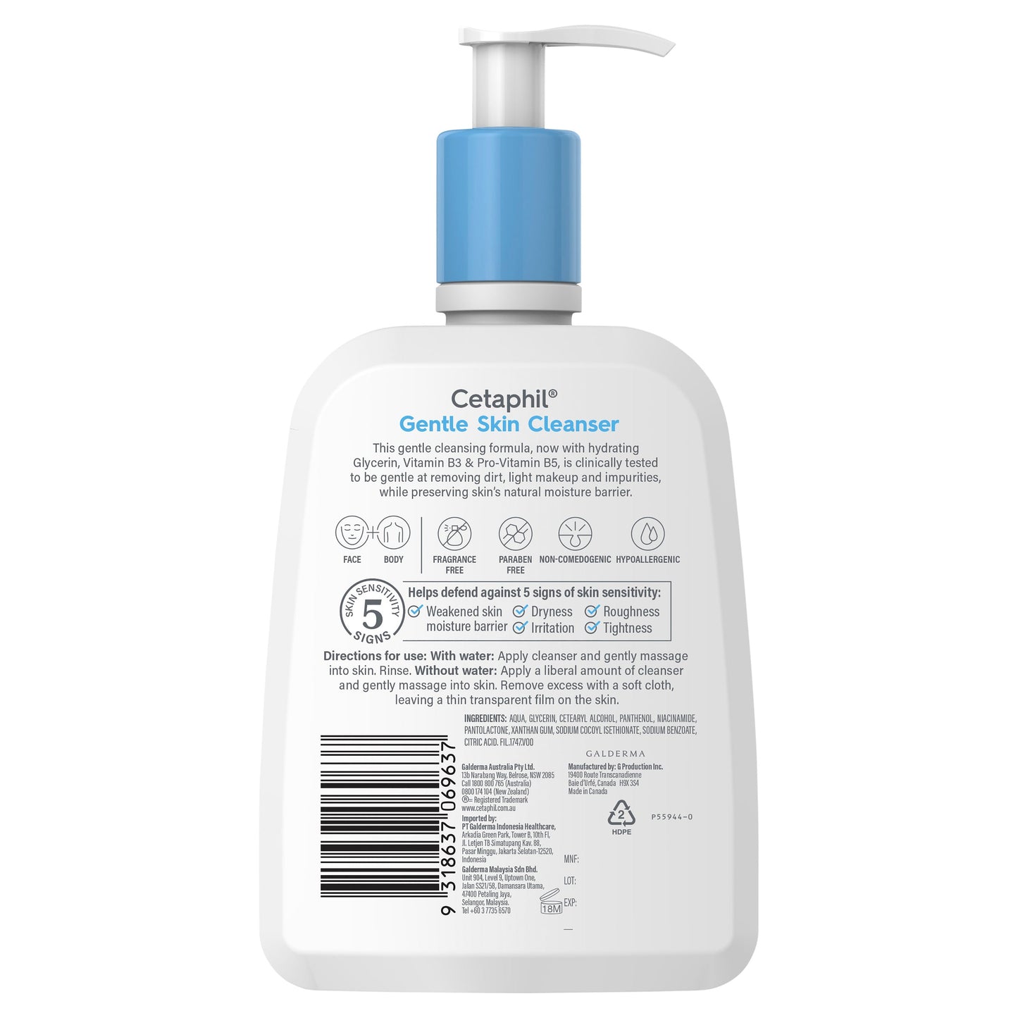 Cetaphil Gentle Skin Cleanser 500ml - Cutprice Online