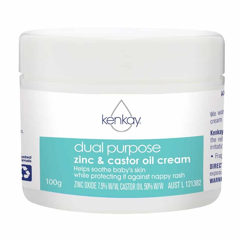 Kenkay Zinc & Castor Oil Cream 100g Jar - Cutprice Online