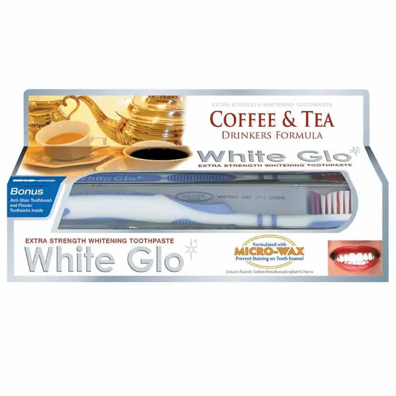 White Glo Toothpaste Coffee & Tea Drinkers Formula 150g - Cutprice Online