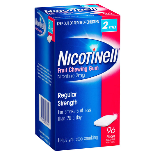 Nicotinell Chewing Gum 2mg Fruit 96 - Cutprice Online