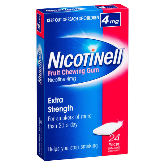 Nicotinell Gum 4mg Fruit 24 - Cutprice Online