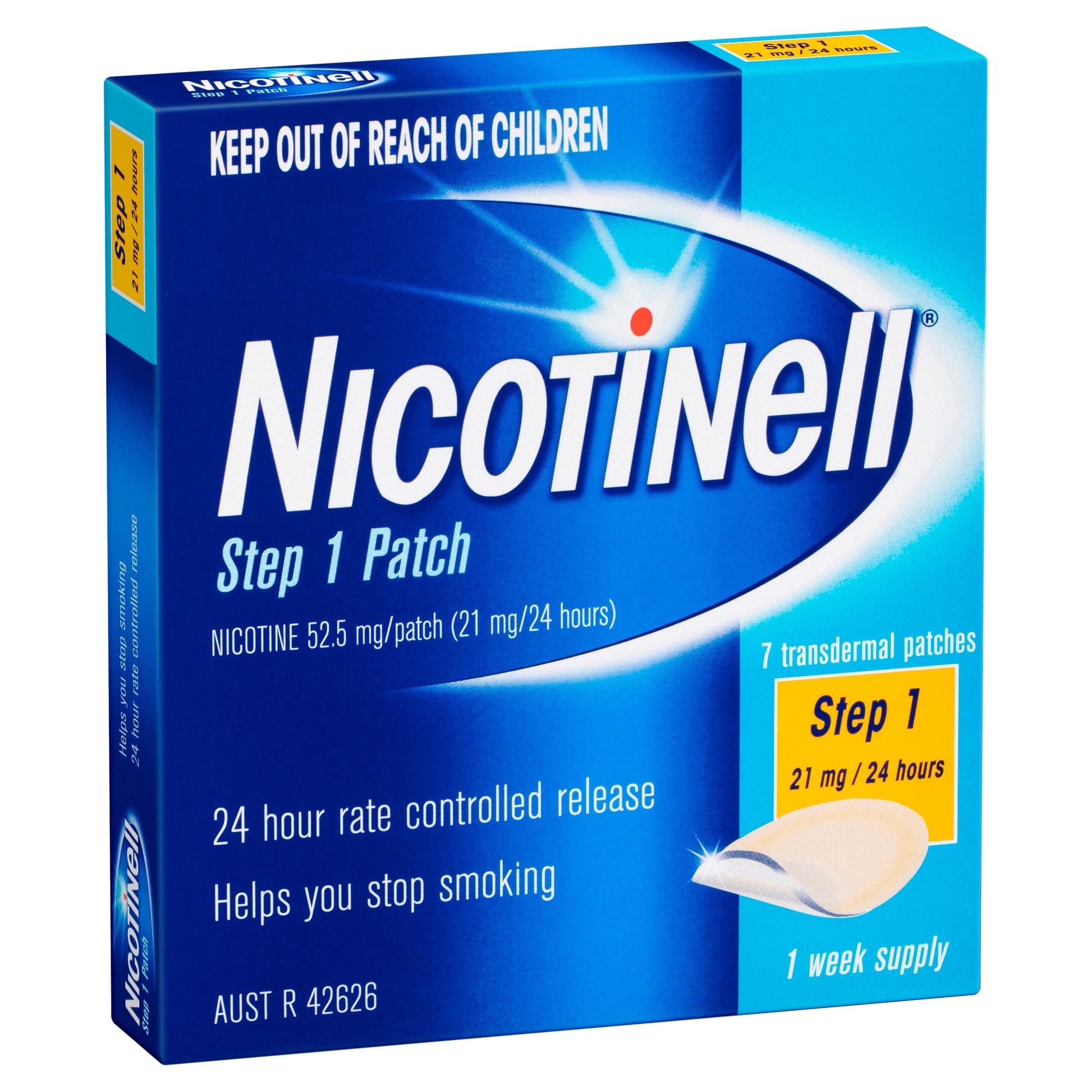 Nicotinell Patch 21mg 7 Patches - Cutprice Online