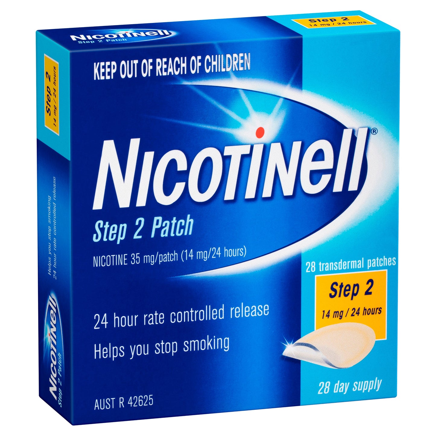 NICOTINELL STEP 2 PATCH 14MG 28PK - Cutprice Online