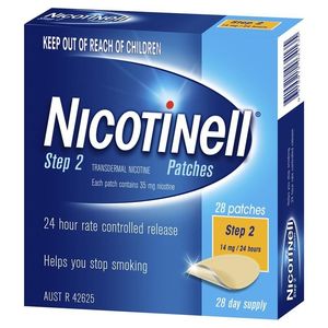 NICOTINELL STEP 2 PATCH 14MG 28PK - Cutprice Online