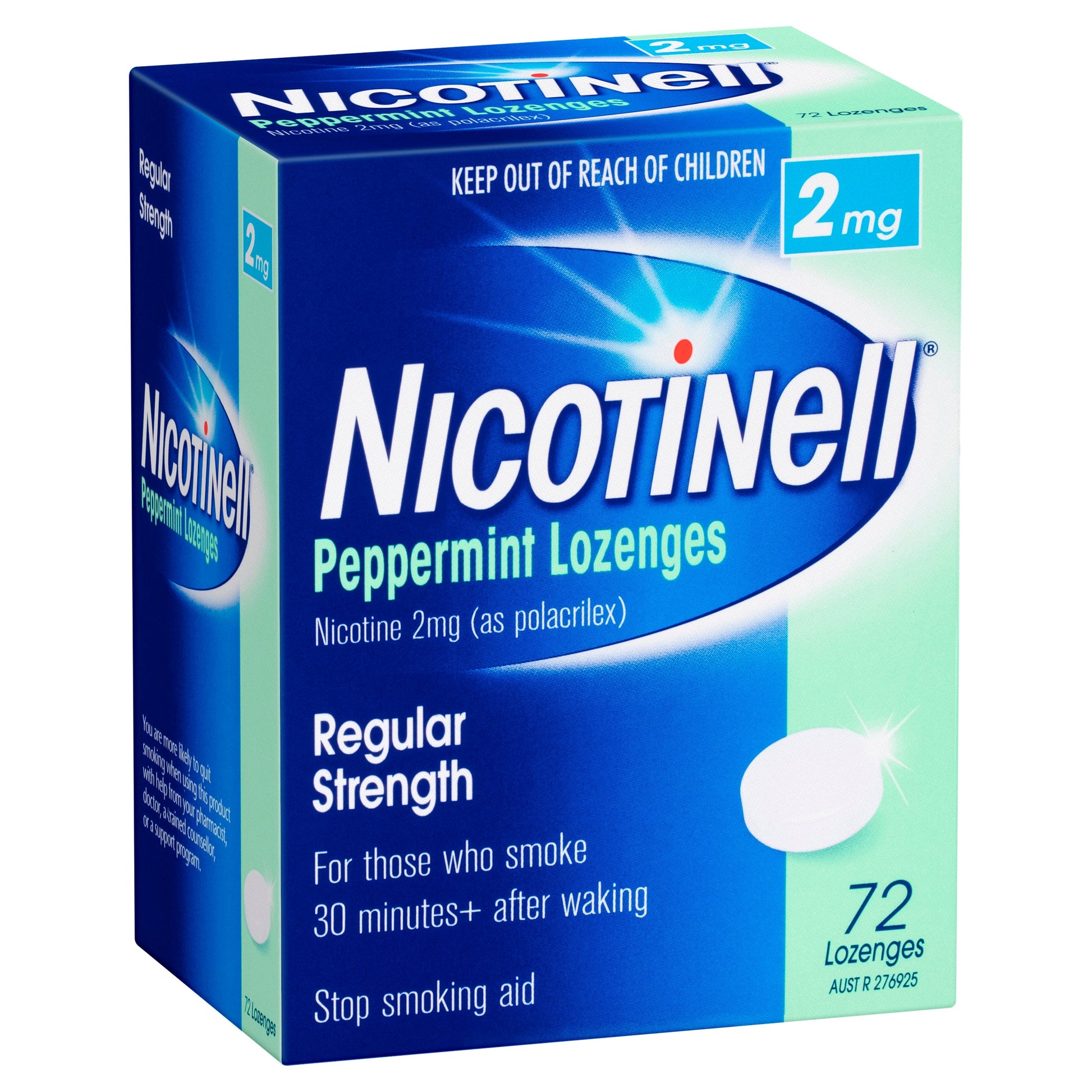 Nicotinell Peppermint Lozenges 2mg 72PK - Cutprice Online
