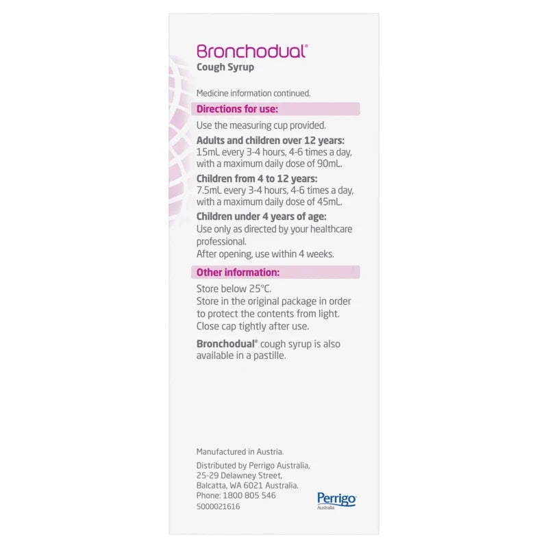Bronchodual Cough Syrup 200ml