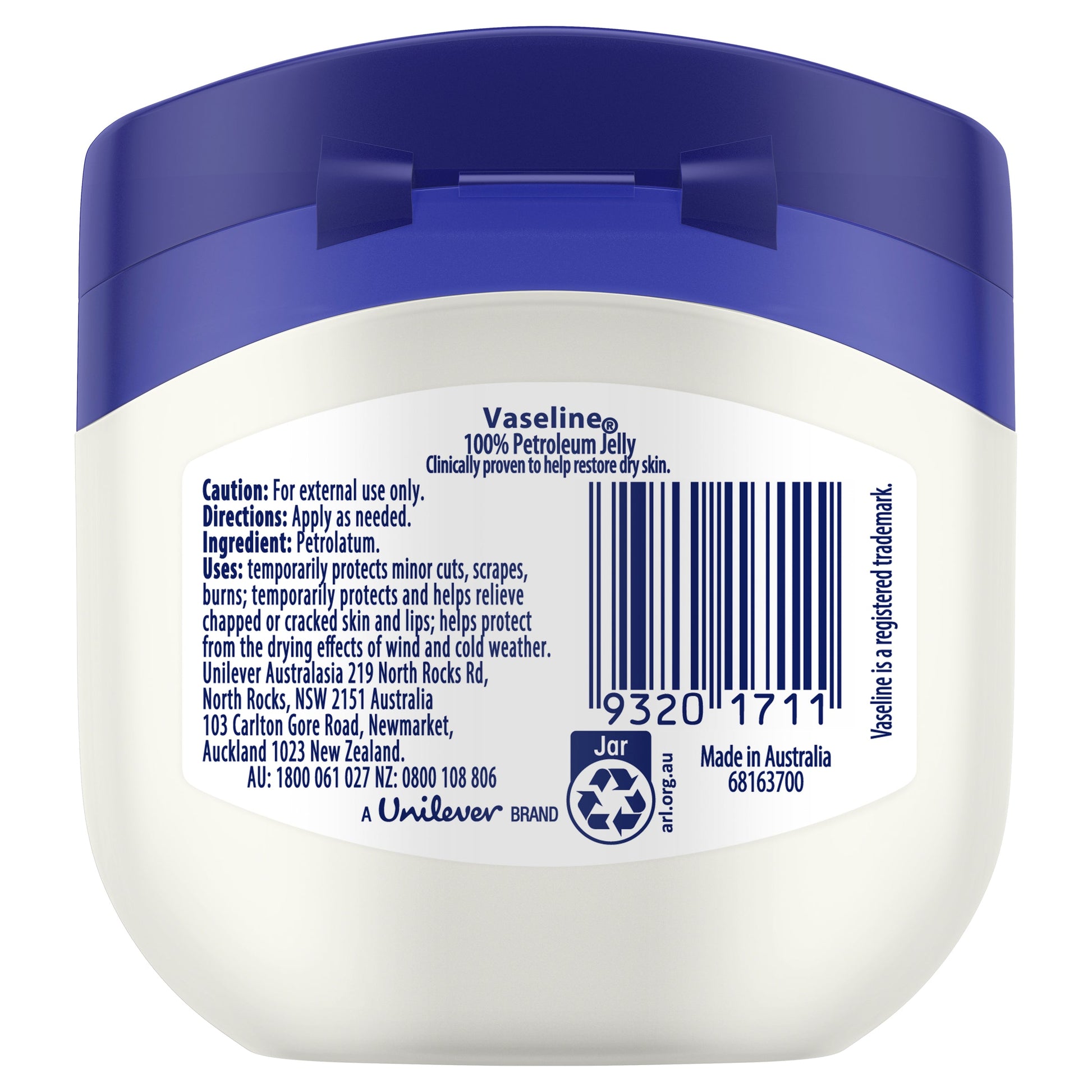 Vaseline Petroleum Jelly Original 100g - Cutprice Online