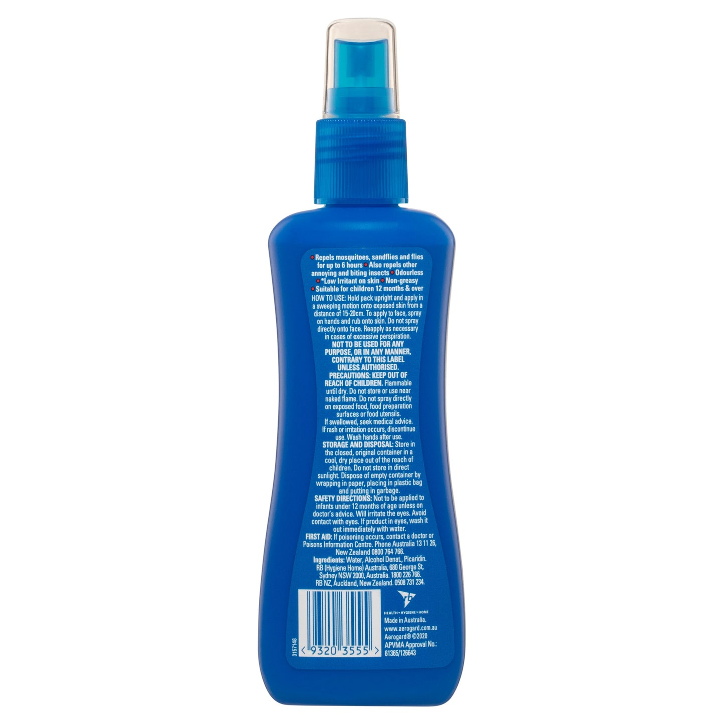 Aerogard Odourless Insect Repellant 175ml Pump - Cutprice Online