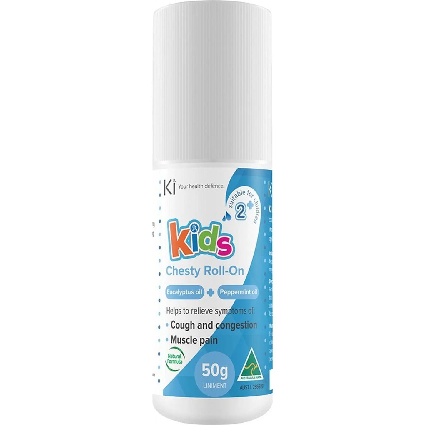 MARTIN & PLEASANCE Ki Kids Chesty Roll-On 50g MARTIN & PLEASANCE