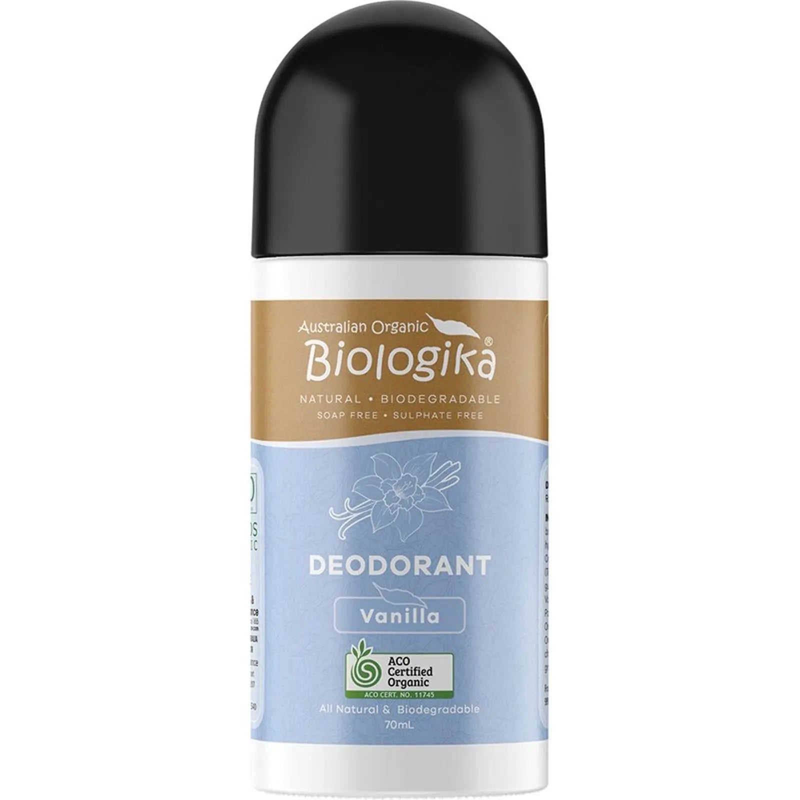 Biologika Roll-on Deodorant Vanilla 70ml BIOLOGIKA