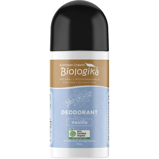 Biologika Roll-on Deodorant Vanilla 70ml BIOLOGIKA