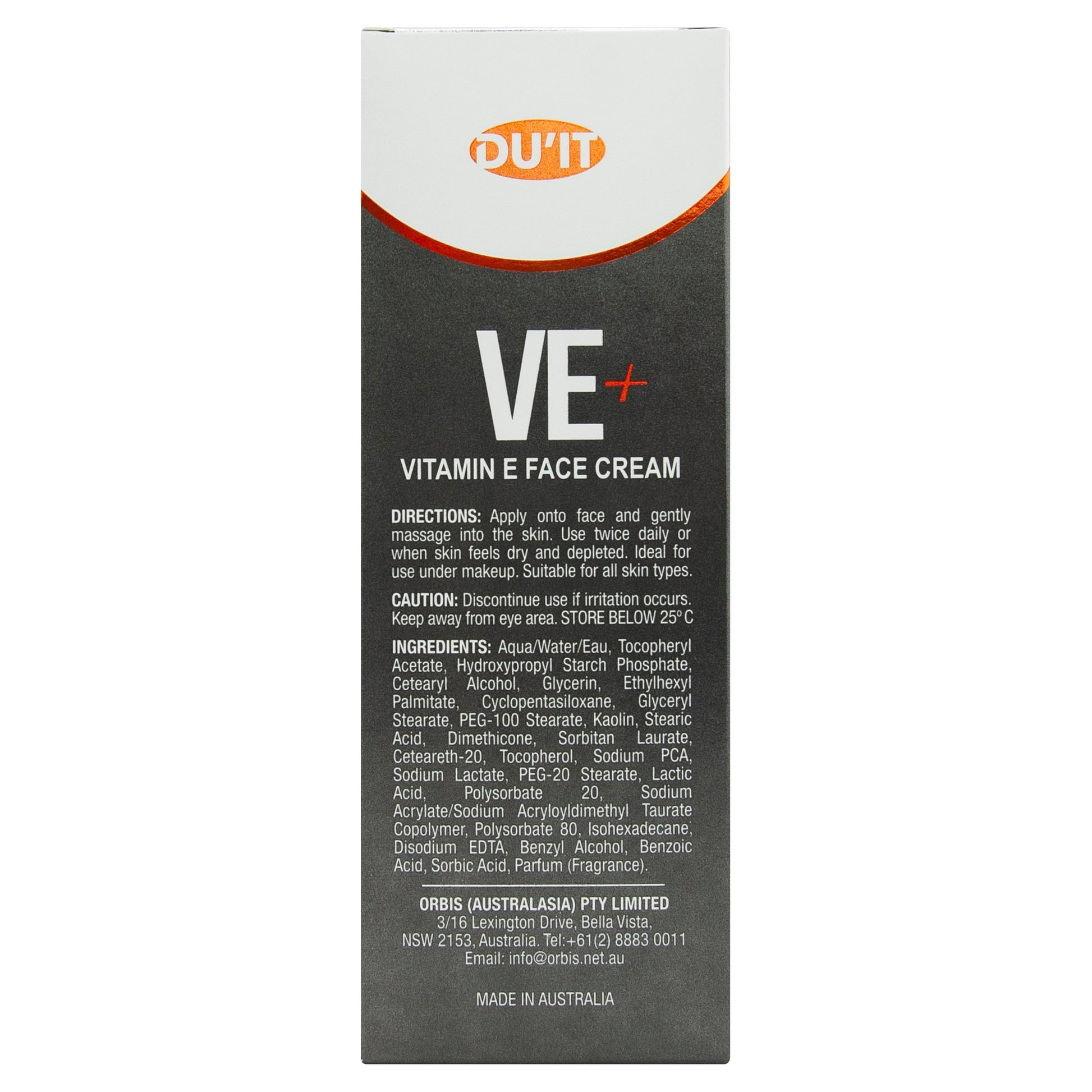 Du'it VE+ Vitamin E Cream 50g - Cutprice Online