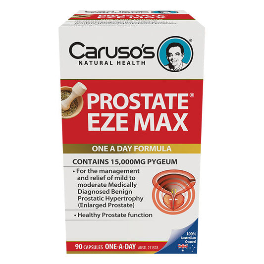 Caruso's Natural Health Prostate Eze Max 90 Capsules - Cutprice Online