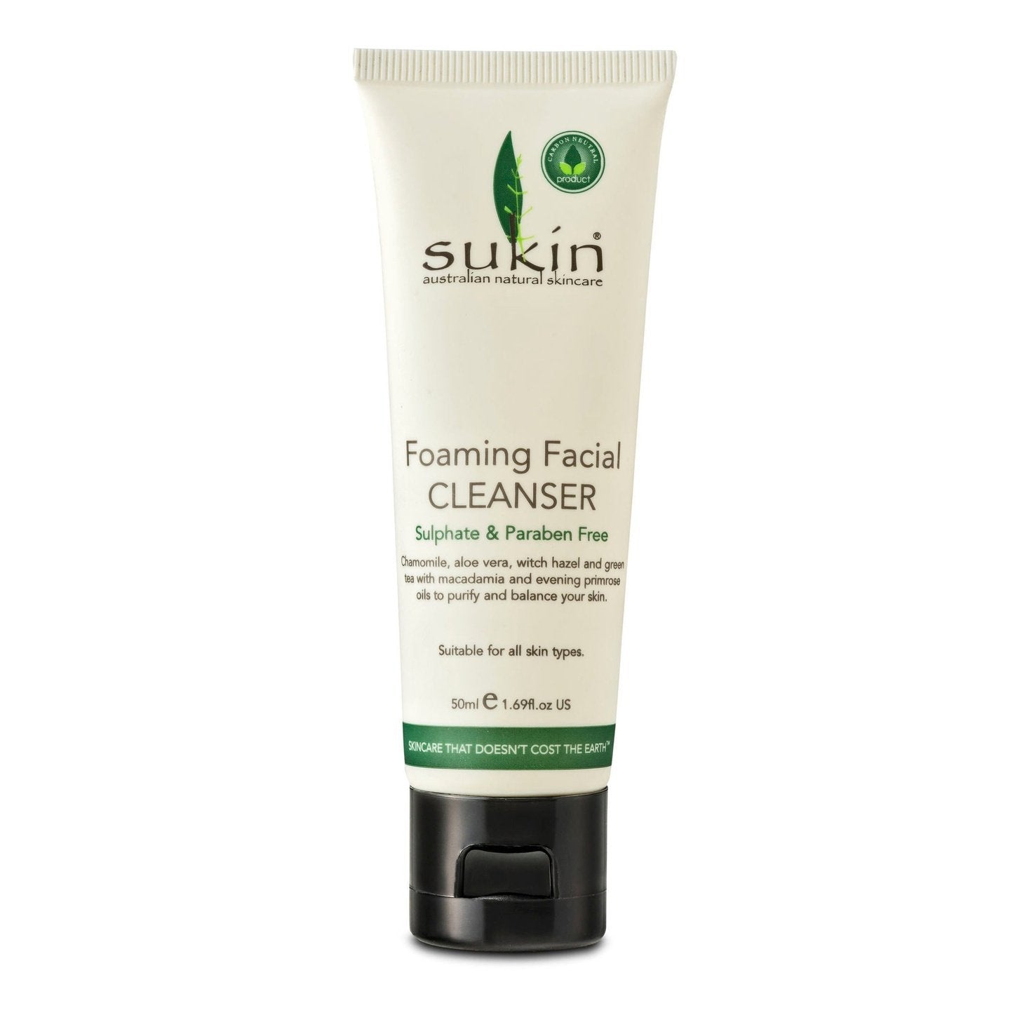 SUKIN Signature Foaming Facial Cleanser 50mL - Cutprice Online