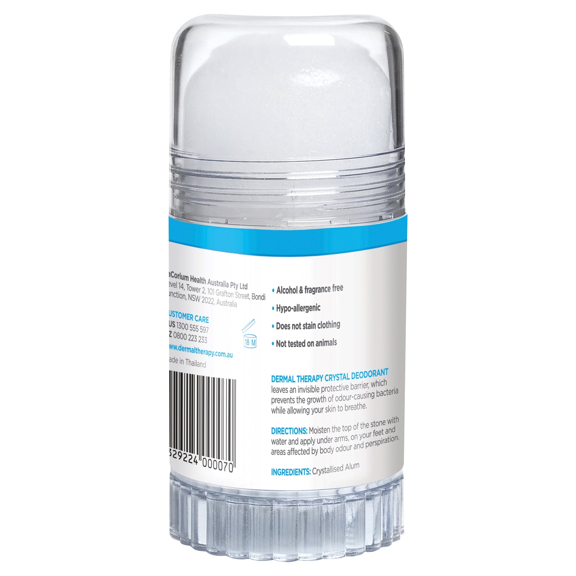 Dermal Therapy Crystal Deodorant Stick 120g - Cutprice Online