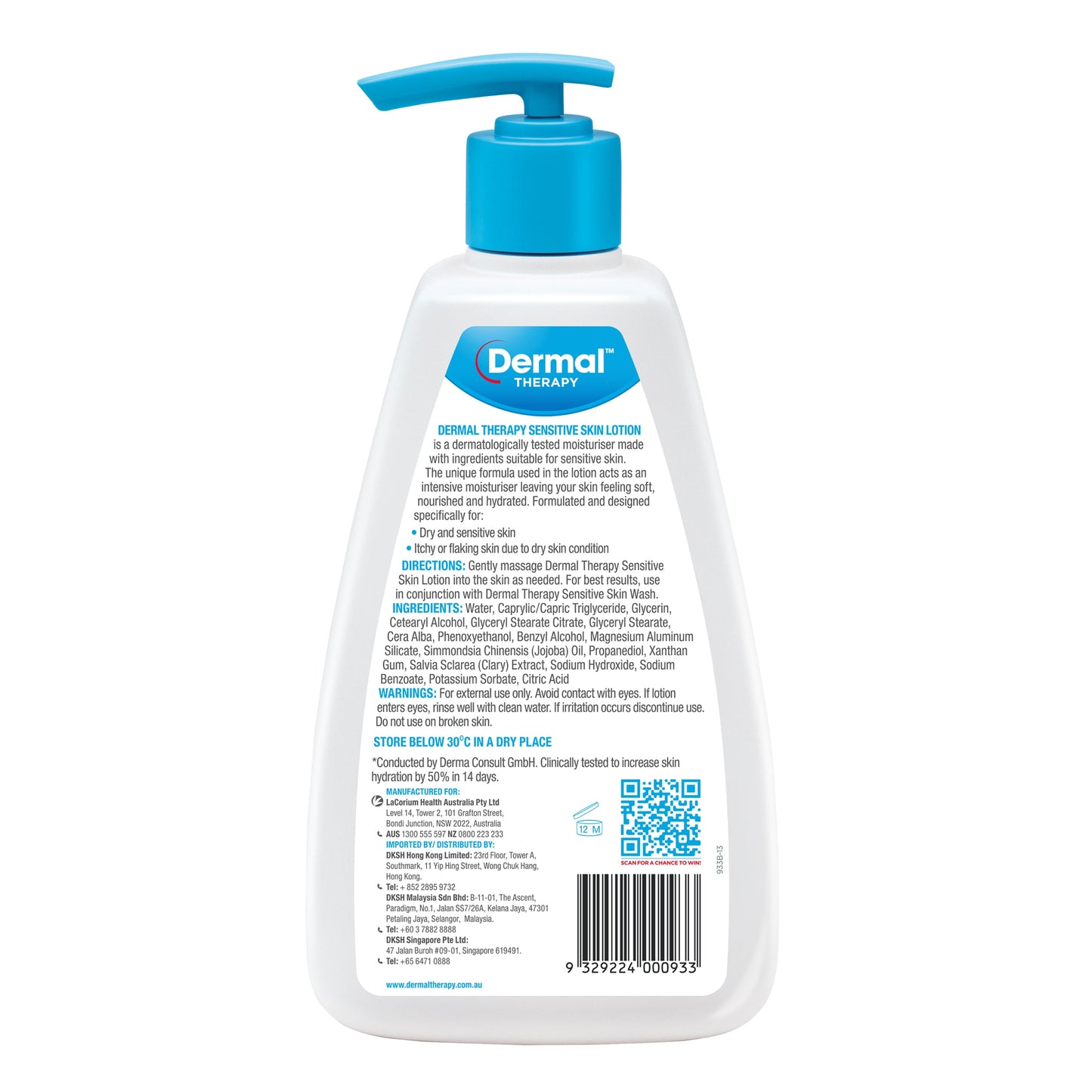 Dermal Therapy Sensitive Skin Lotion 750ml - Cutprice Online